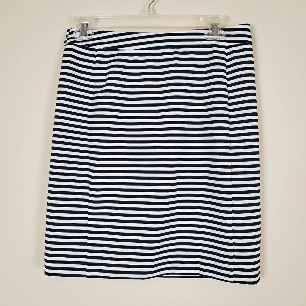 41 Hawthorn Black & White Pencil Short Skirt Size Medium